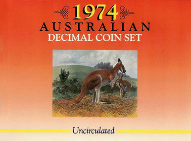 1974 Australian Decimal Uncirculated Coin Set