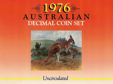 1976 Australian Decimal Uncirculated Coin Set
