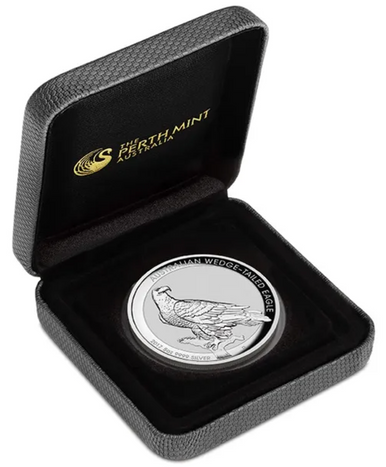 2017 $8 Australian Wedge-Tailed Eagle 5oz Silver High Relief Proof Coin