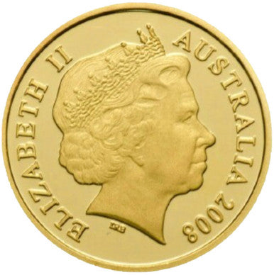 2008 $10 Australian Artist Kangaroo 1/10oz Gold Proof Coin