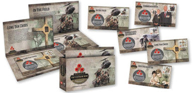 2016 Australian In The Vietnam War Commemorative 5 Medallion Collection