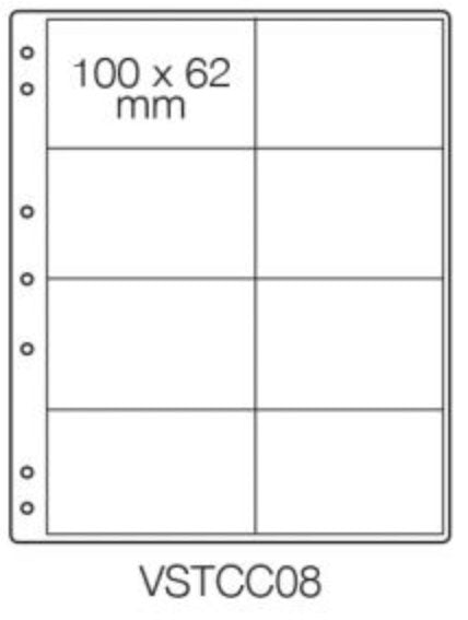 VST Collector Card Refill Pages 8 Pocket 10 Pack