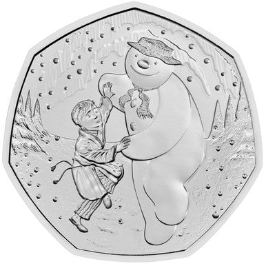 UK 2023 50p The Snowman Uncirculated Coin