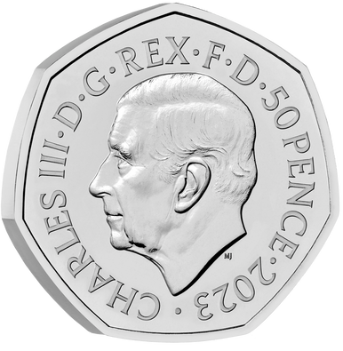 UK 2023 50p The Snowman Uncirculated Coin