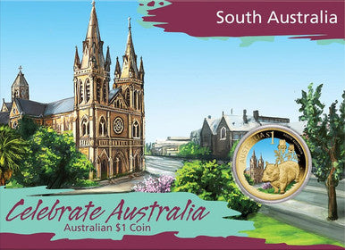 2009 $1 Celebrate Australia Coloured Uncirculated 8 Coin Set