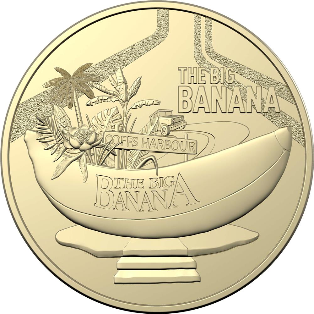 2023 $1 Aussie Big Things The Big Banana PNC