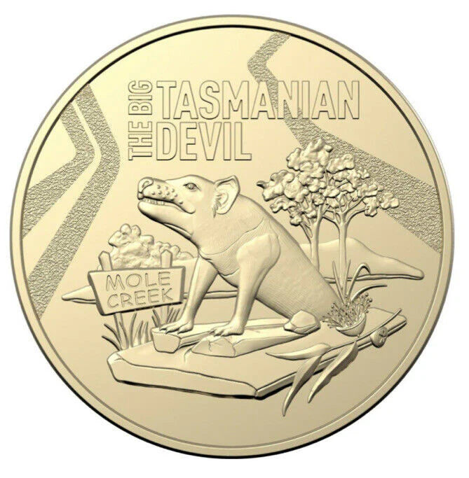 2023 $1 Aussie Big Things The Big Tasmanian Devil PNC