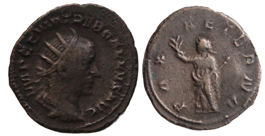 Roman Empire, Trebonianus Gallus 251-253AD Antoninianus aVF
