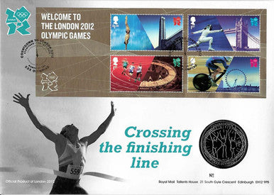 UK 2012 £5 Welcome To The London Olympic Games PNC