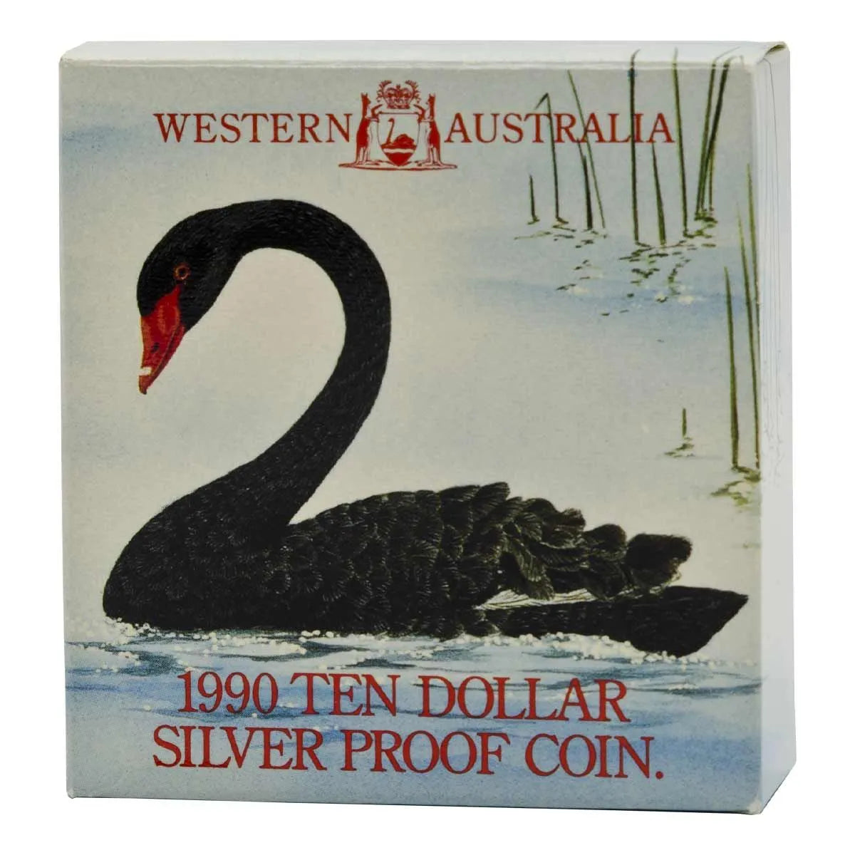 1990 $10 State Series Western Australia Silver Proof Coin