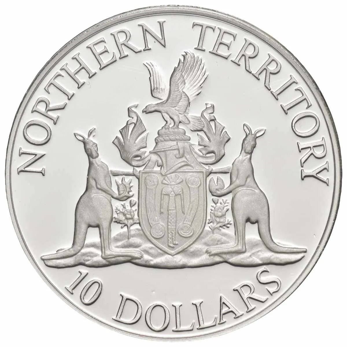 1992 $10 State Series Northern Territory Silver Proof Coin