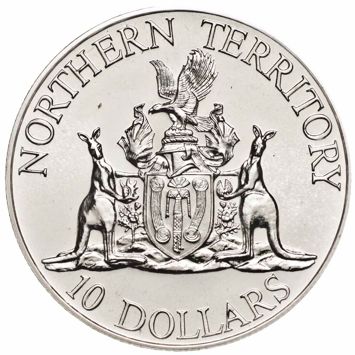 1992 $10 State Series Northern Territory Silver Uncirculated Coin