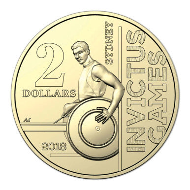 2018 $2 Invictus Games Uncirculated Mint Roll