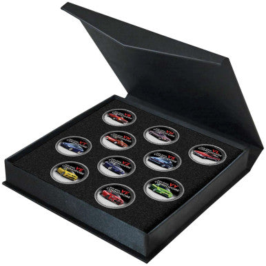 Holden Commodore Enamel Penny 10 Coin Collection
