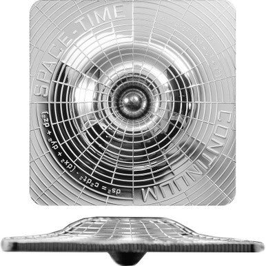 Cook Islands 2015 $2 Space-Time Continuum 1/2oz Silver Coin