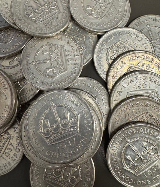 1937 Crown Circulated Coin