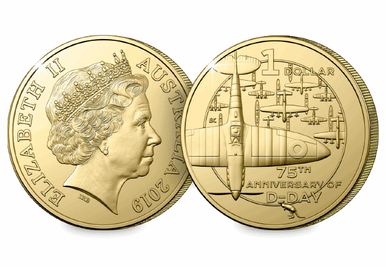 2019 75th Anniversary of D-Day Commemorative 4 Coin Pack