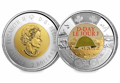2019 75th Anniversary of D-Day Commemorative 4 Coin Pack