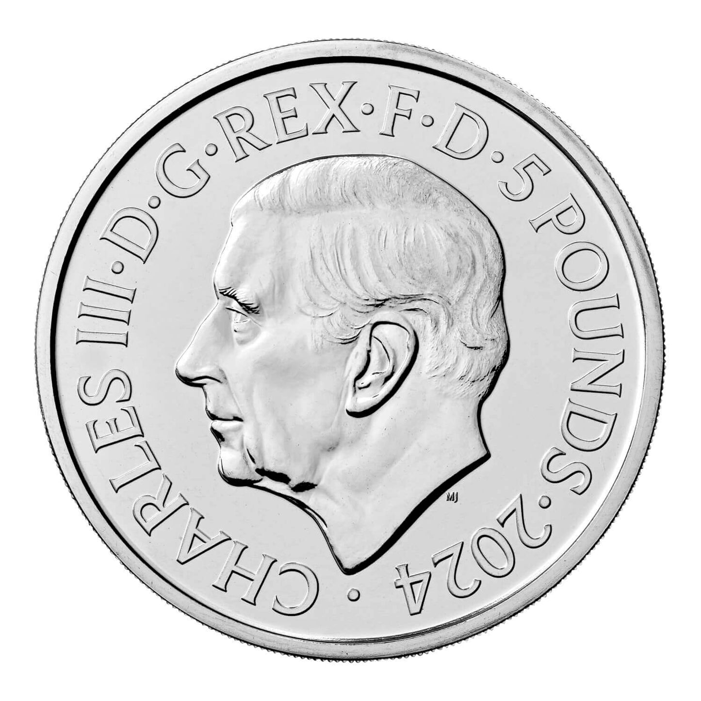 UK 2024 £5 Buckingham Palace Uncirculated Coin