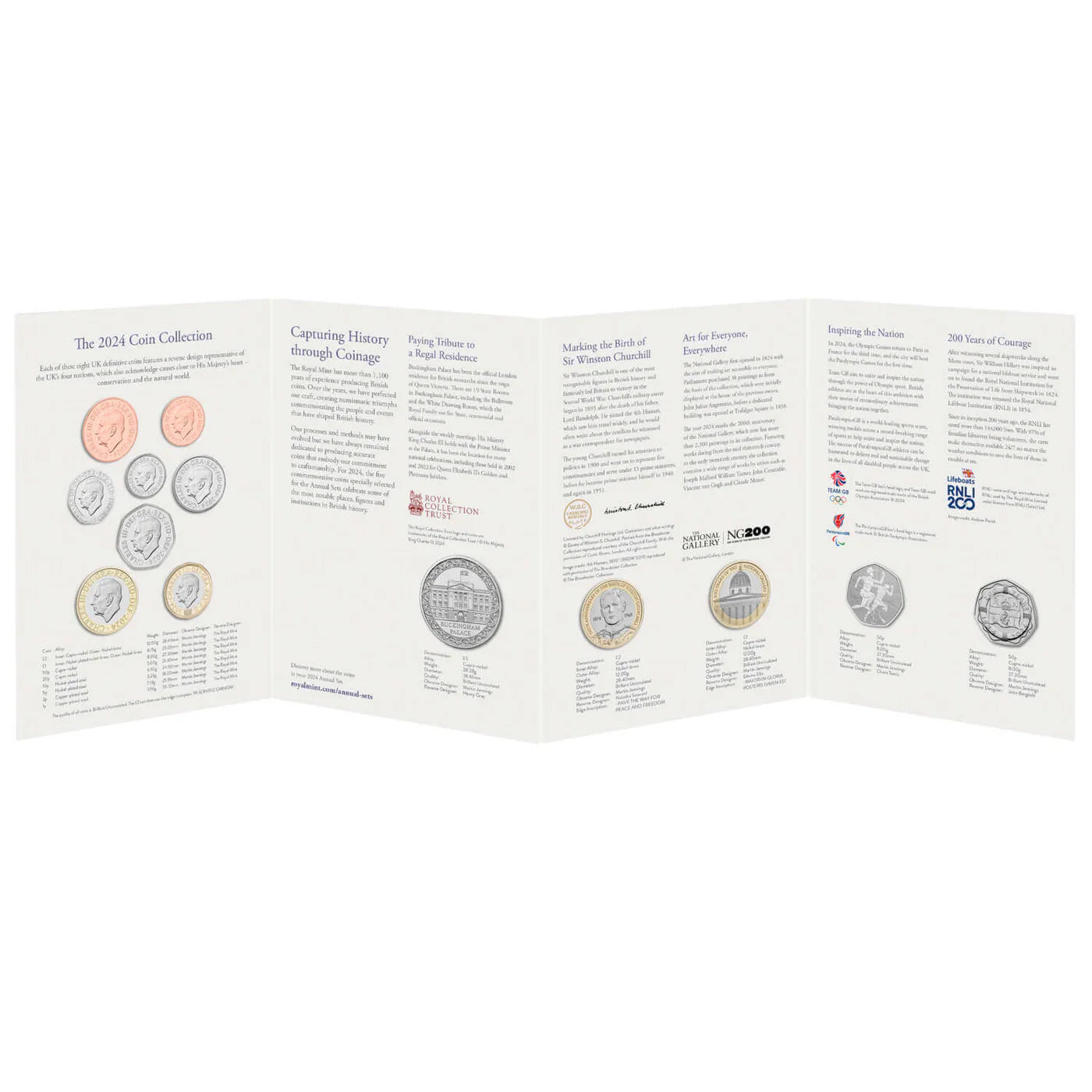 UK 2024 Brilliant Uncirculated Annual Coin Set