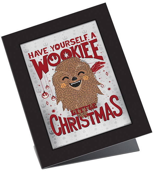 Niue 2022 $1 Star Wars Season's Greetings Have Yourself A Wookiee Little Christmas 5g Silver Foil with Coin Set