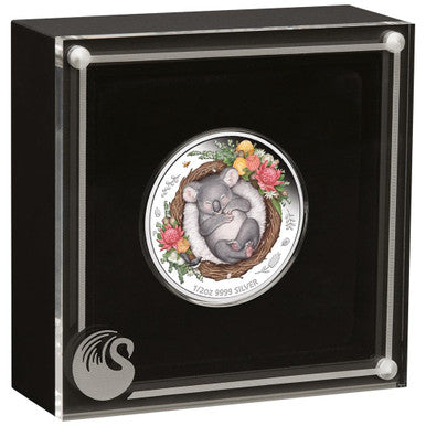 2021 50c Dreaming Down Under Koala 1/2oz Silver Coloured Proof Coin