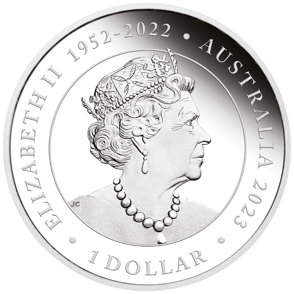 2023 $1 Congratulations On Your Wedding 1oz Silver Proof Coin