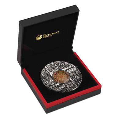 2018 $8 The ANZAC Spirit 100th Anniversary Hall of Memory 5oz Silver Coloured Antiqued Coin