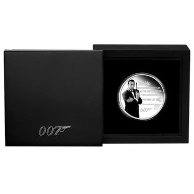Tuvalu 2021 $1 James Bond 007 Legacy Sean Connery 1oz Silver Proof Coin