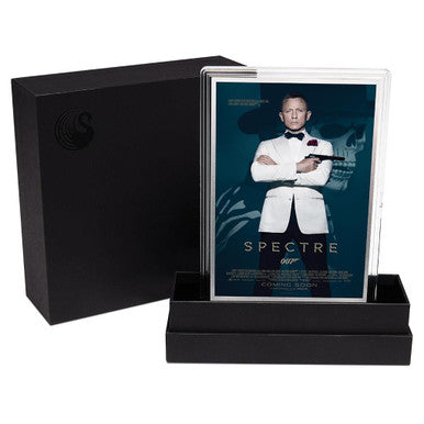 2020 James Bond 007 Spectre Movie Poster 5g Silver Foil