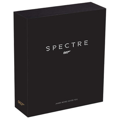 2020 James Bond 007 Spectre Movie Poster 5g Silver Foil