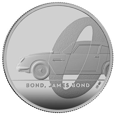 UK 2020 £2 007 Bond, James Bond 1oz Silver Proof Coin