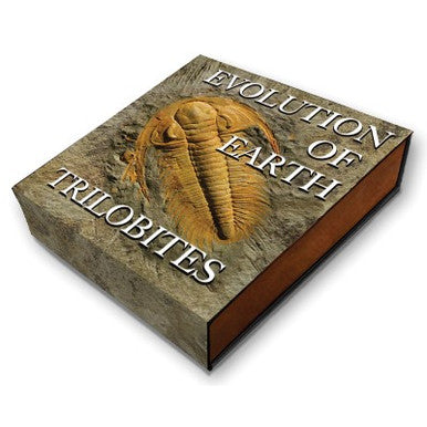 Niue 2016 $2 Evolution of Earth Trilobites Ruthenium and Selectively Gold Plated 2oz Silver Coin
