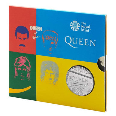 UK 2020 £5 Queen Hot Space Uncirculated Coin