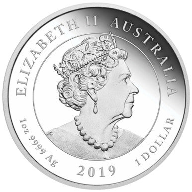 2019 $1 50th Anniversary of The Moon Landing 1oz Silver Proof Coin