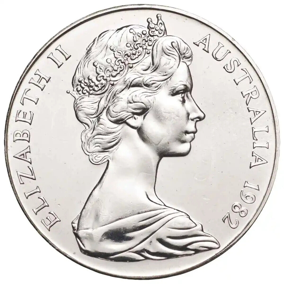 1982 $10 XII Commonwealth Games Brisbane Silver Uncirculated Coin