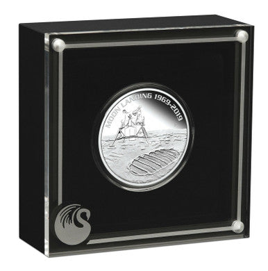 2019 $1 50th Anniversary of The Moon Landing 1oz Silver Proof Coin