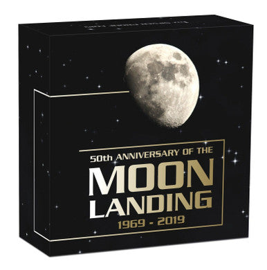 2019 $1 50th Anniversary of The Moon Landing 1oz Silver Proof Coin