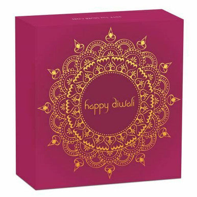 Tuvalu 2017 $1 Happy Diwali 1oz Silver Coloured Coin