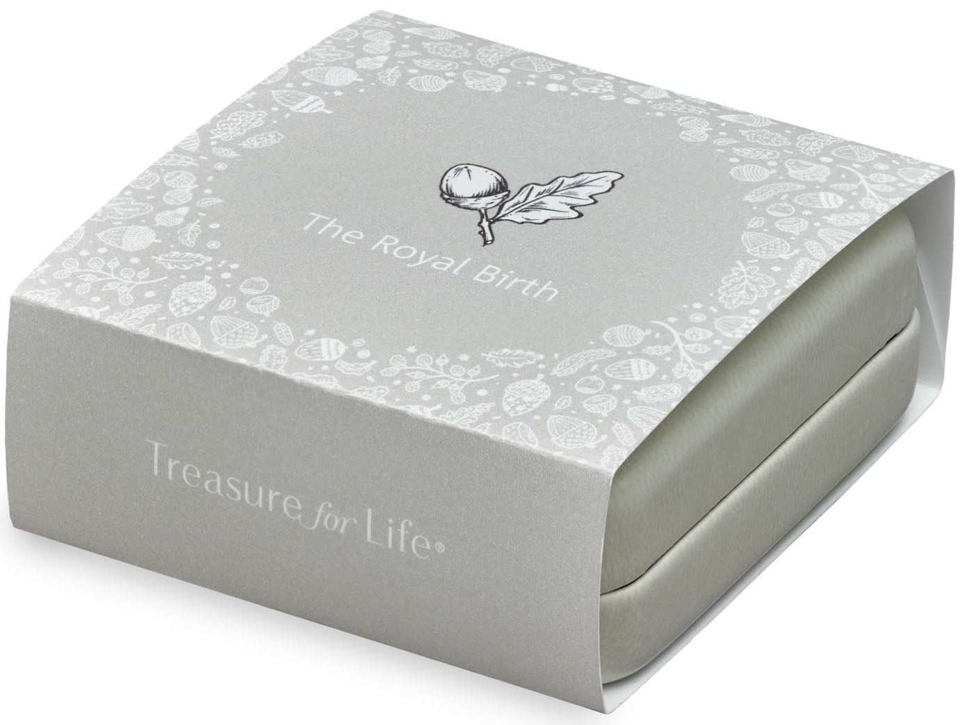 UK 2018 1p The Royal Birth Silver Uncirculated Coin