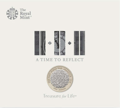 UK 2018 £2 100th Anniversary of The First World War Armistice Uncirculated Coin