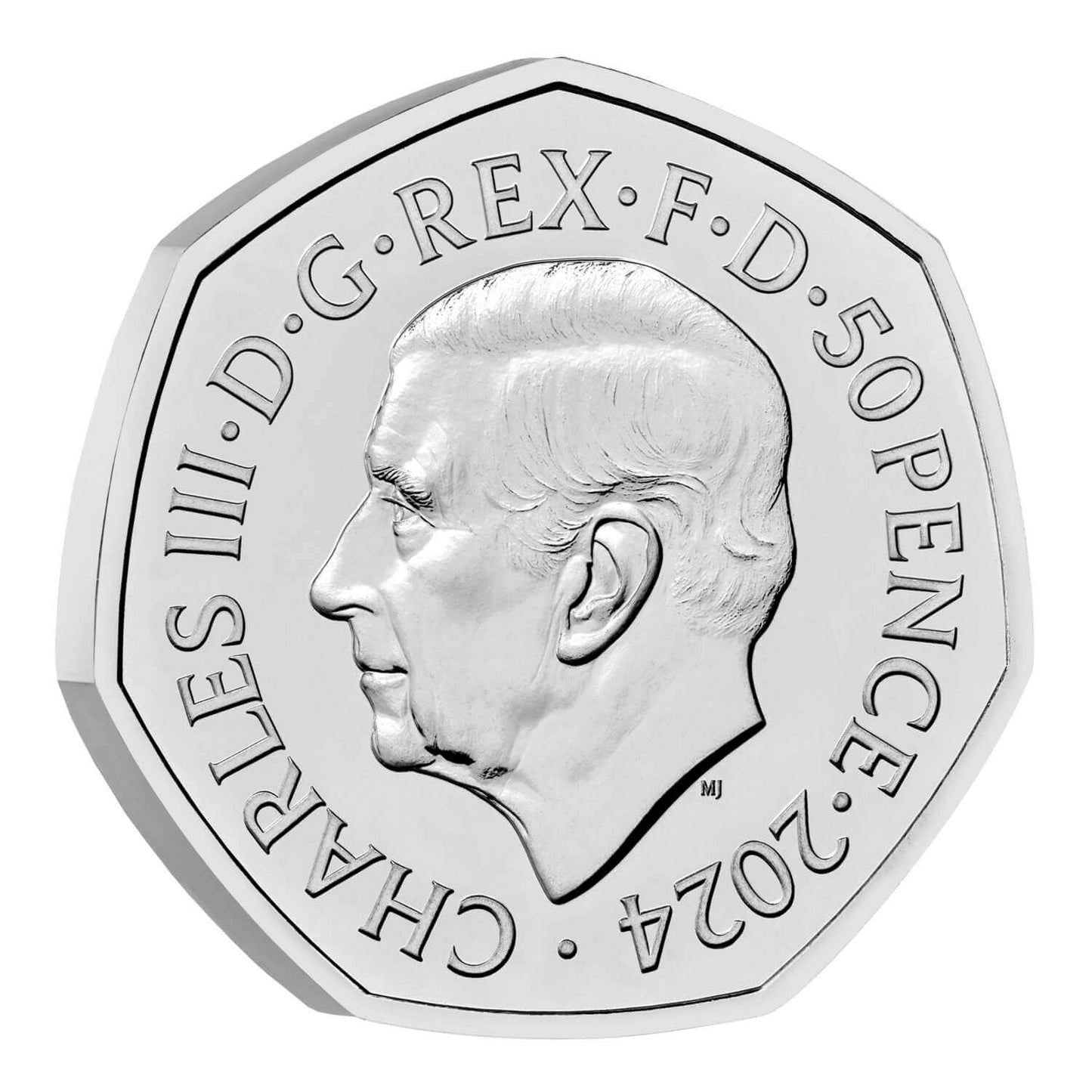 UK 2024 50p Star Wars Millennium Falcon Uncirculated Coin