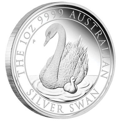 2018 $1 The Australian Silver Swan 1oz Silver Proof Coin