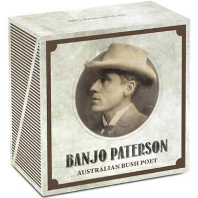 2014 $1 Banjo Paterson 1oz Silver Proof Coin