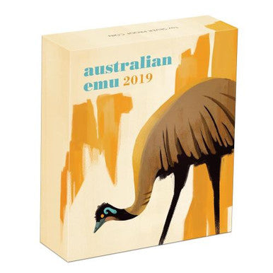 2019 $1 Australian Emu 1oz Silver Proof Coin