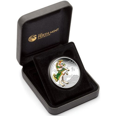2014 50c Baby Horse 1/2oz Silver Proof Coin