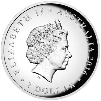 2016 $1 Dirk Hartog Australian Centenary of Australian Landing 1oz Silver High Relief Proof Coin