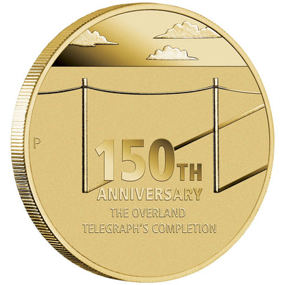 2022 $1 150 Years Overland Telegraph PNC