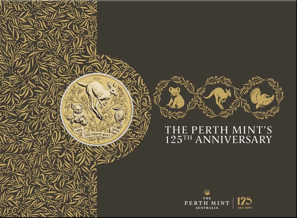 2024 $1 The Perth Mint's 125th Anniversary Uncirculated Coin