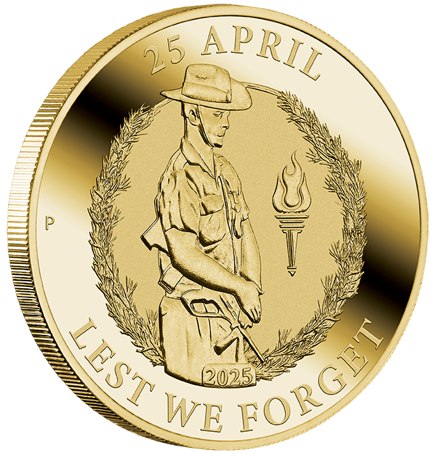 2025 $1 Lest We Forget ANZAC Day Uncirculated Coin